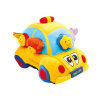 Small Foot Textilní hračky auto se zasunovacími tvary