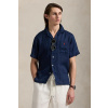 Ľanová košeľa Polo Ralph Lauren 710966421 tmavomodrá S