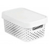 Curver úložný box INFINITY 4,5l - biely 04760-N23