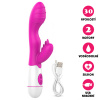 Silikonový vibrátor USB Narcissus růžový