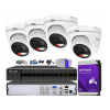 Hilook by Hikvision Súprava na monitoring TurboHD, 4 kamery Hybrid Light 5 Mpx, 4-kanálový záznamník - HiLook od Hikvision