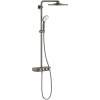 Grohe Euphoria sprchová súprava nástenná s termostatom s dažďovou sprchou Brushed Hard Graphite 26507AL0