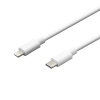 mobilNET Type-C-Lightning biely 2A 2M kábel Eco karta KAB-0200-TYP-LIGHT