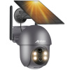WiFi kamera / Anran Q01 - 50W / rozlíšenie 5MP / batéria 9600mAh / solárny panel 5W / tmavo šedá 661338