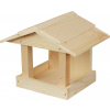 Krmítko pre vonkajšie vtáctvo drevené - č. 05 okenné II chata