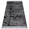 Eoshop Koberec MAROC 68499, černo-bílá - střapce, Berber, Maroko, Shaggy (Velikost: 120x170 cm)