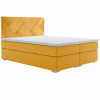 MEBLINE Kontinentálna posteľ BALIZO 160x200 magic velvet 2215