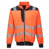 PORTWEST HI-VIS PW370 / Reflexná mikina - HV oranžová/čierna M