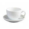 Ancap Open biele cappuccino šálky 180 ml + podšálky 6ks