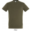SOL´S REGENT / Pánske tričko s okrúhlym výstrihom - army XXXL