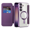 Techsuit - SmartMag Book puzdro na Samsung Galaxy S23 - fialové KF2351937