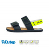 D.D.Step Kožené flexibilné sandále G076 - royal blue / yellow Veľkosť-obuvi: 30