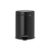 Brabantia Pedálový odpadkový kôš Brabantia NEW ICON 5l čierny