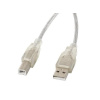 LANBERG USB-A(M)->USB-B(M) 2.0 CABLE 3M BLACK FERRITE CA-USBA-12CC-0050-TR
