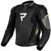 KOŽENÁ BUNDA REBELHORN VELOCE BLACK/GREY/FLUO YELLOW (50)