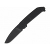 Vega Extrema Ratio 04.1000.0145/BLK BF2 CD BLACK vreckový nôž 8,7 cm, celočierna, hliník