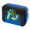 Plastový box na desiatu AquaPure BLUE PIXEL, 511025004