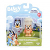Sada 2 figúrok Bluey a Bingo v reštaurácii - Fancy Restaurant, 4 kusy, 3 roky+ TM Toys