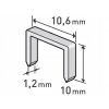Spony Extol Premium, balenie 1000ks, 10 mm, 10,6x0,52x1,2 mm