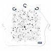 Slnečná clona Kurtis Baby Peace - Splash Black on white