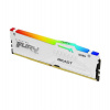 KINGSTON DIMM DDR5 32GB 6000MT/s CL36 FURY Beast Bílá RGB EXPO (KF560C36BWEA-32)