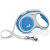 Vodítko Flexi New Comfort M páska 5 m (do 25 kg) modrá