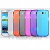 Samsung Galaxy S3 - i9300 Silikónové Púzdra Farba Červená #SIS000003