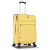 Cestovný kufor Snowball 4W M 62 L žltá