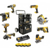 DeWalt DCK856P4 18V sada DCH273 + DCD996 + DCG405 + DCF894 + DCS570 + DCS367 + DCS335 + DCL050, 4 x 5,0 Ah, kufr