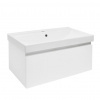 Swiss aqua technologies Koupelnová skříňka s umyvadlem SAT B-WAY 79x30x45 cm bílá lesk BWAY80WU1