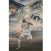 CUKROVÁ TLAČ jedlý obrázok na tortu Karim Benzema Ronaldo CR7 Real Madrid + MENO