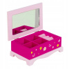 TEDDIES Dievčenská šperkovnica ANIČKA so zrkadlom