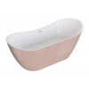 Polimat Abi voľne stojaca akrylátová vaňa 180x80, ružová, 00405