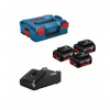 Bosch sada: 3× akumulátor GBA 18V 5.0Ah + GAL 18V-40 v L-BOXXe 136 0615990L3T