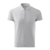 MALFINI Polokošile Cotton 212, krátký rukáv, pánská MAL-2120315 L Melír šedá světlá