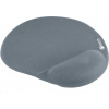 Podložka pod myš gelová C-TECH MPG-03GR, šedá, 240x220mm