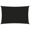 vidaXL Tieniaca plachta, oxford, obdĺžniková 3x6 m, čierna