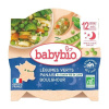 BABYBIO Zelená zelenina, paštrnák a bulgur 230g