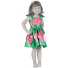 KARNEVAL Šaty VÍLA KVĚTINOVÁ vel. XS (92-104 cm) 3-4 let KOSTÝM