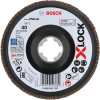 Bosch Vejárovitý kotúč X571 X-LOCK Best for Metal, plastová doska, prelis, 125 mm, P 40 2608621767