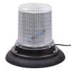 LED maják, 12-24V, 128x1, 5W biely, magnet, ECE R10