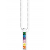 Thomas Sabo KE2113-166-7 Stone Rainbow Ladies Necklace, adjustable