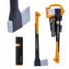 Sekera - Fiskls Fiskars Fisklers X17 M + Sad (Štiepacia sekera FISKARS X17 M + BRÚSIACI SET NA ŠTIEPANIE DREVA)