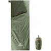 Spací vak Naturehike zelený mini ultralight LW180 spací vak veľ. M (NH21MSD09MZ)