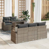 zahrada-XL Súprava záhradných pohoviek 6 pcs Sivá 100 x 55 x 73 cm 3357292