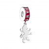 Harry Potter Sterling Silver kúzlo Gryfindor House Slider