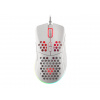 Genesis herná optická myš KRYPTON 555/Herná/Optická/8 000 DPI/Drôtová USB/Biela, NMG-1840