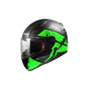 Integrální moto helma LS2 FF353 Rapid Deadbolt černo-zelená