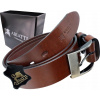 Opasok - Abiatti Brown Belt - mužský produkt (Dámsky kožený pásový pás)