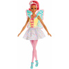 Barbie Bábika Barbie Dreamtopia Fairy - ružové vlasy